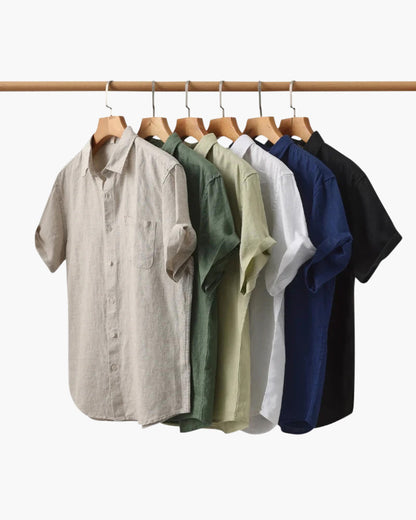 Lunaire™ | Linen Shortsleeve Shirt