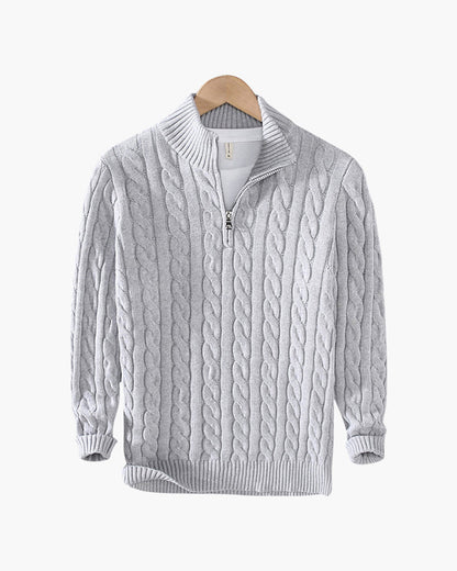 Lunaire™ | Knitted Half-Zip Jumper