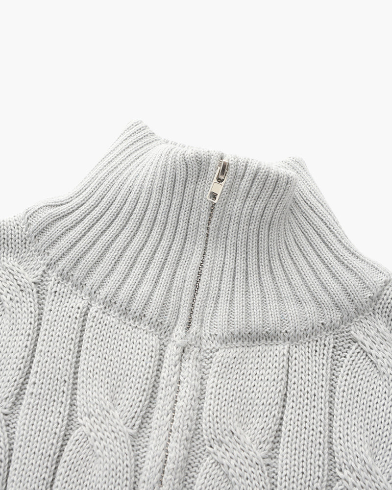 Lunaire™ | Knitted Half-Zip Jumper