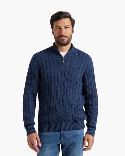 Lunaire™ | Knitted Half-Zip Jumper