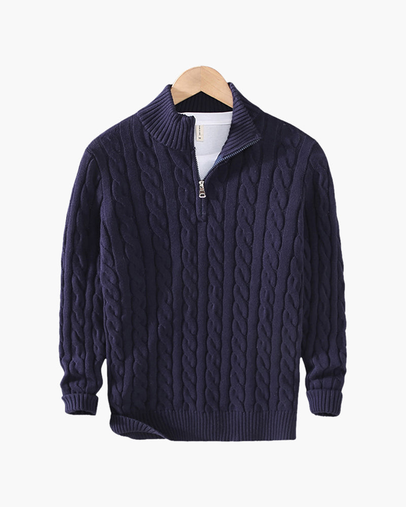 Lunaire™ | Knitted Half-Zip Jumper