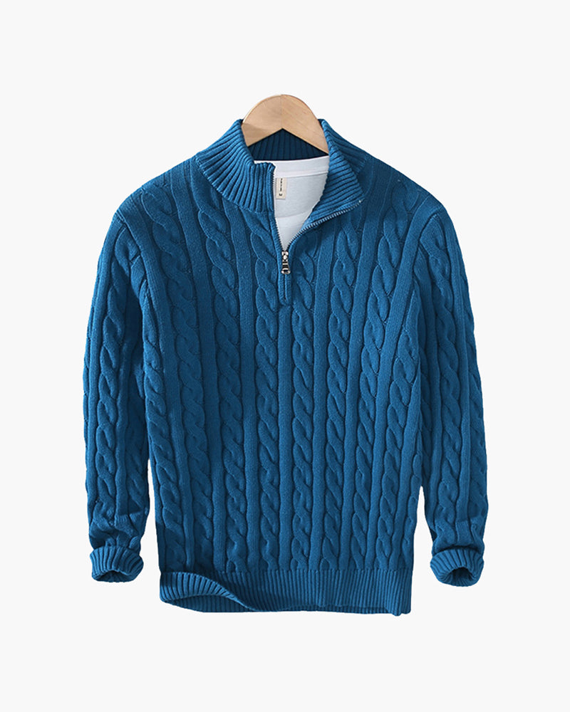 Lunaire™ | Knitted Half-Zip Jumper