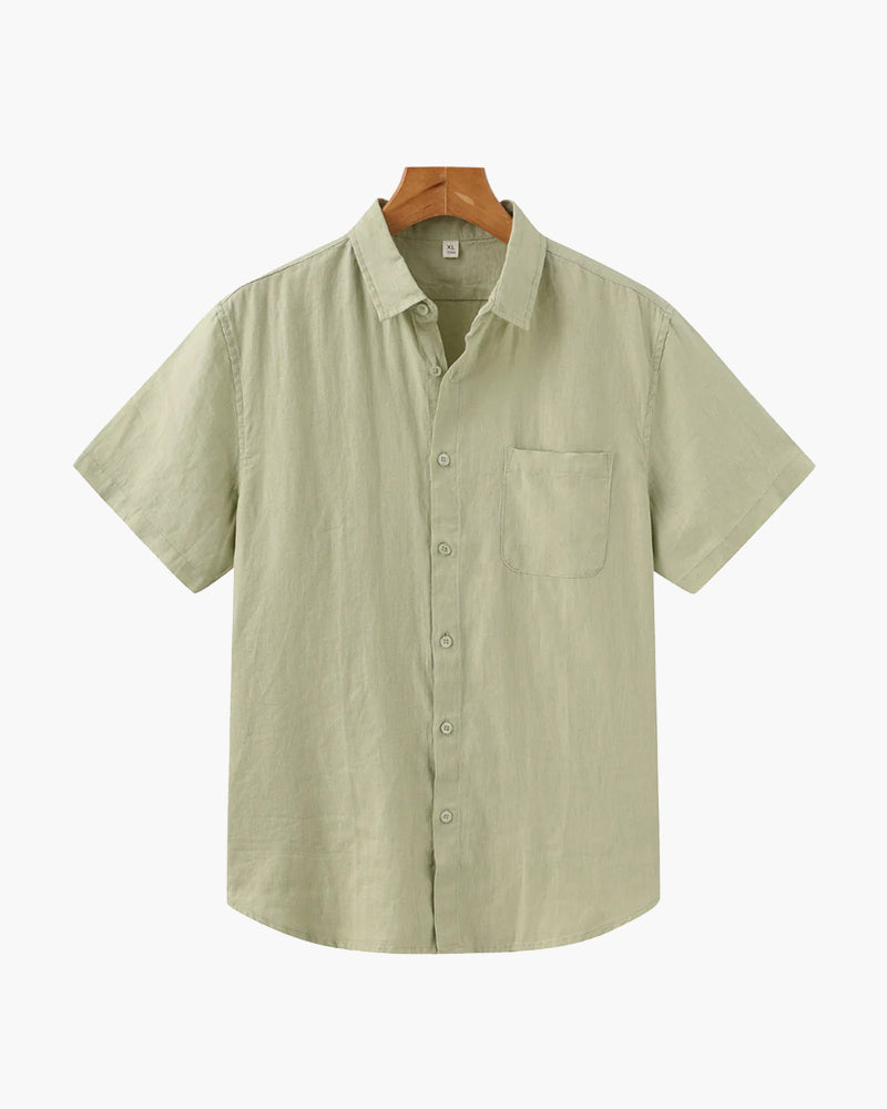 Lunaire™ | Linen Shortsleeve Shirt