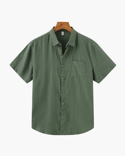 Lunaire™ | Linen Shortsleeve Shirt