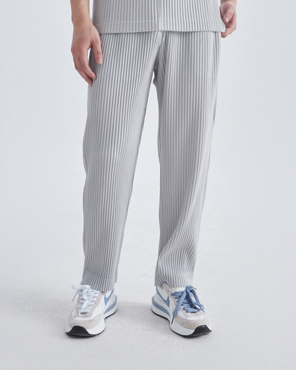 Lunaire™ | Ribbed Cotton Trousers