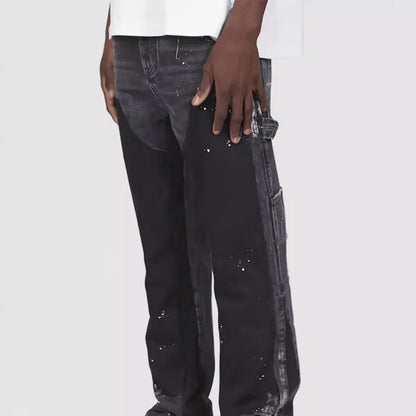 Lunaire™ | Washed Paint Flared Jeans